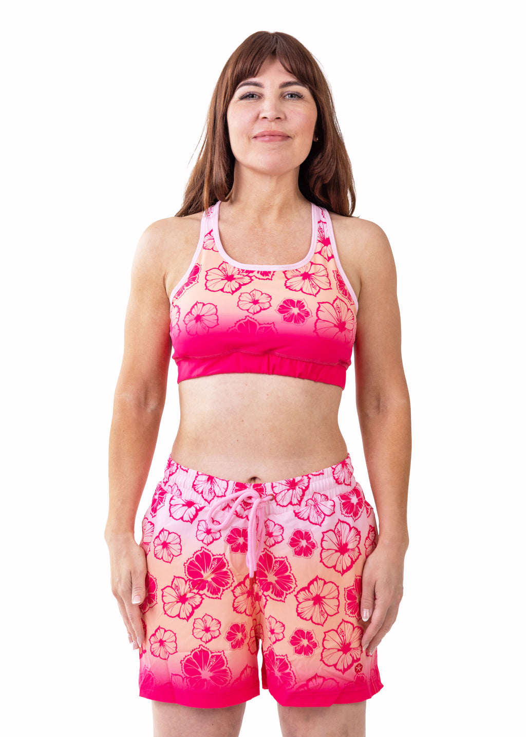 Brava Women's Sport Bikini Top – Pink PGD (350P31B), image 3