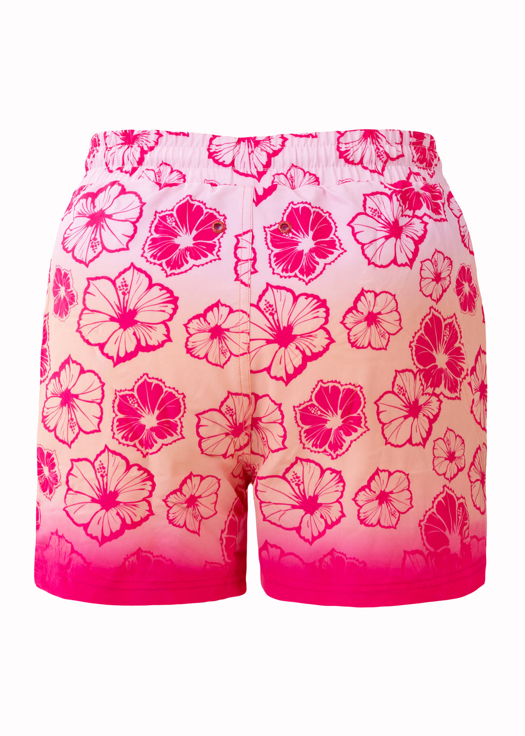 Pedra Women's Swim Shorts with Compression Liner – Bright Pink Print, image 6