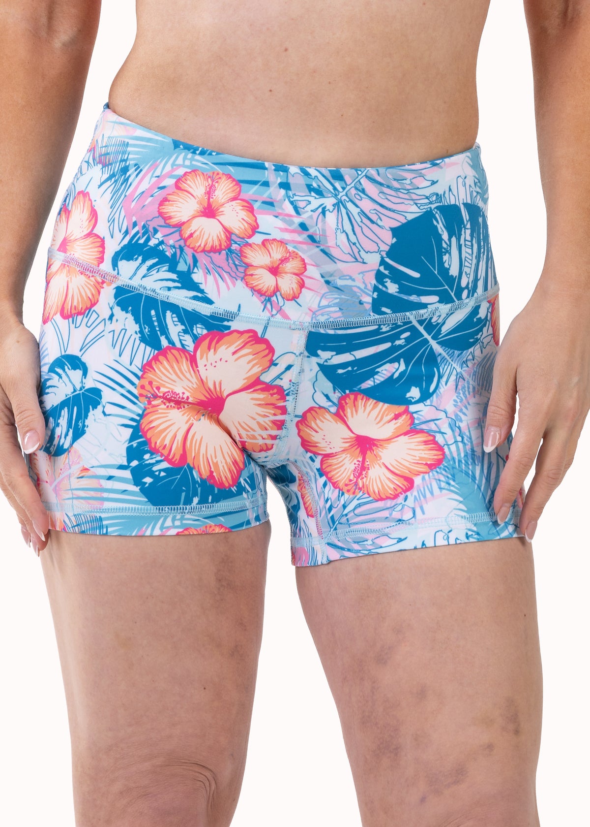 Figueira Women's Swim Hotpants – Green (687P23), image 1