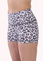 Figueira Women's Swim Hotpants – Light Beige Print, image 3